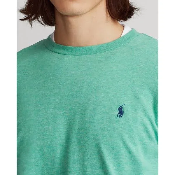 Polo Ralph Lauren Men's Crew Neck Pullover - Resort Green Heather