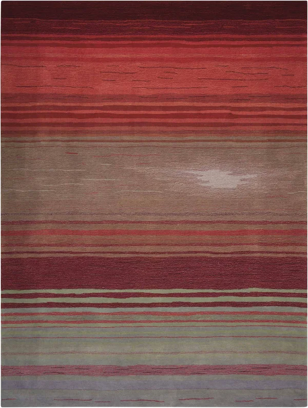 Nourison Contour CON15 7&3x22 x 9&3x22 Forest Area Rug