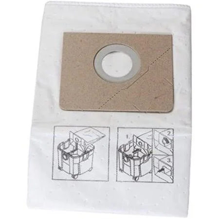 Fein Bags - Turbo II - 5 Pack Turbo Bags - 5-Pack - 31345062010, These Fleece Filter Bags Are for Use with The T27117 Turbo II HE