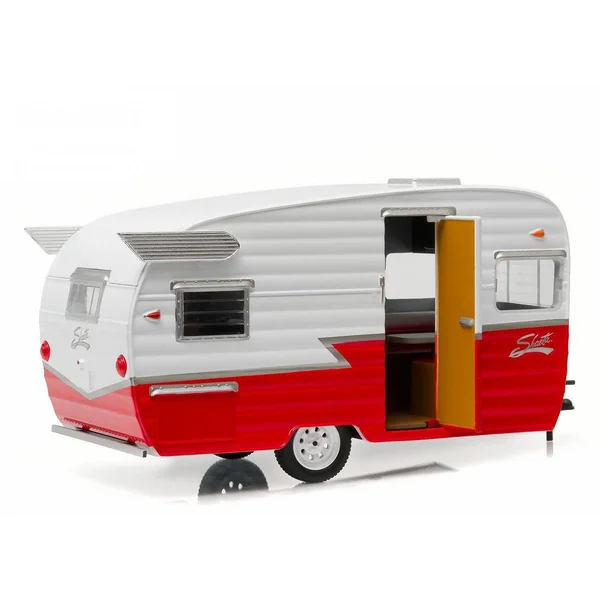 Greenlight Shasta Airflyte 15& Camper Trailer Red for 1/24 Scale Model Cars and Trucks 1/24