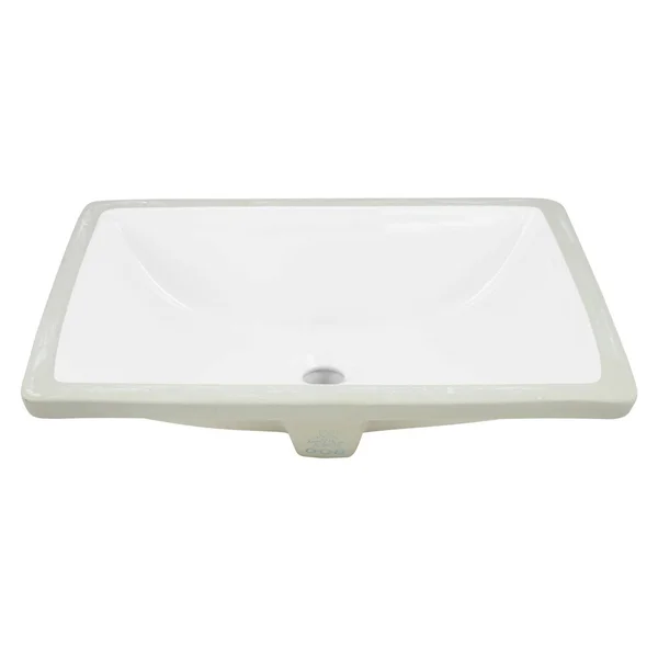 American Imaginations AI-12955 18.25 in. CUPC Rectangle Undermount Sink Set White & Chrome Hardware