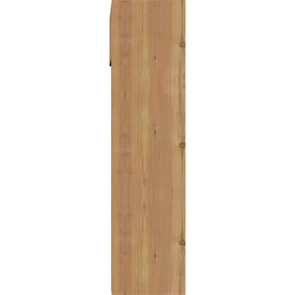 Ekena Millwork 1461972 7 1/2x22W x 22x22D x 30x22H Balboa Block Smooth Bracket w/ Offset Brace - Western Red Cedar