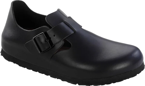 Birkenstock London Soft Footbed Hunter Black Leather - 37, Regular