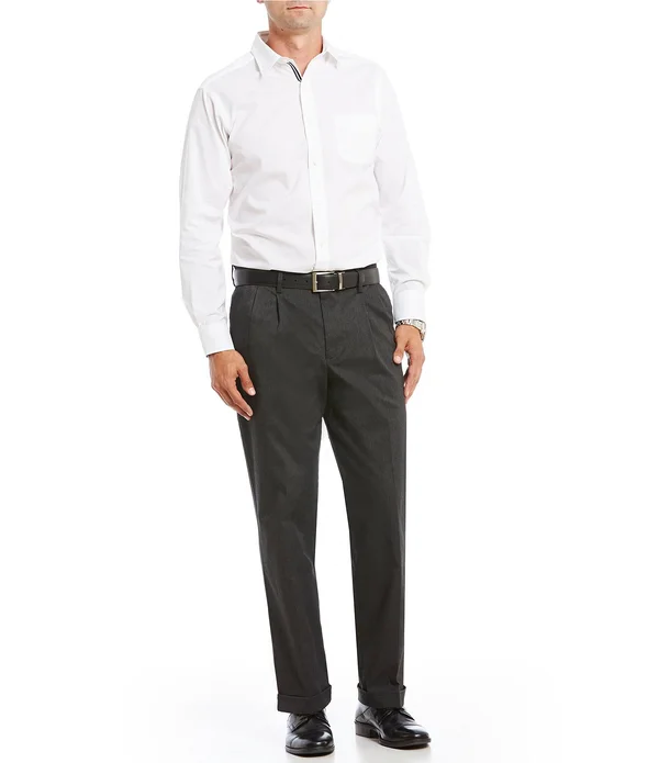 Dockers Comfort Khaki Stretch Relaxed Fit Pleated Men's : 30 32