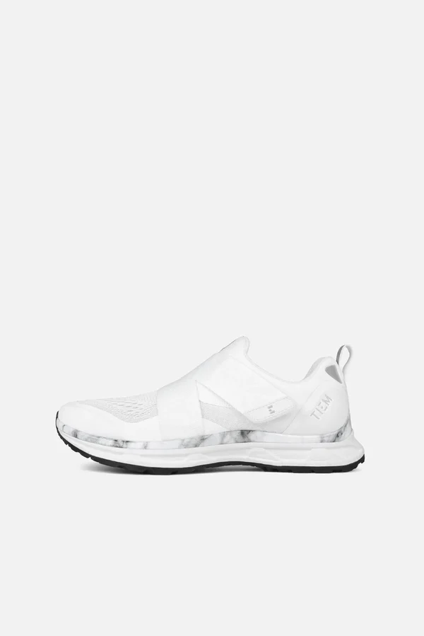 Women's Tiem Slipstream Cycling Sneaker, Size 10 M - White