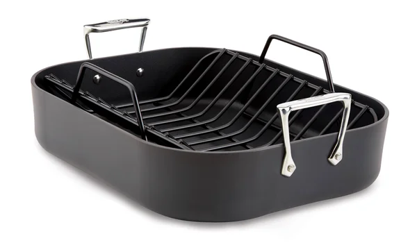 All-Clad, E7649764, HA1, Hard Anodized Nonstick 13x22 x 16x22 Roaster