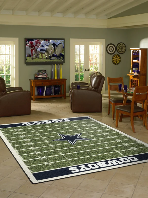 Minnesota Vikings NFL Team Spirit Area Rug