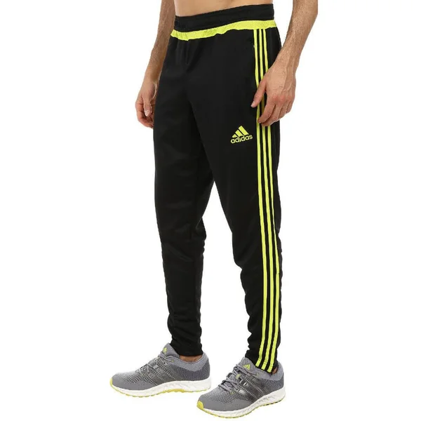 Adidas Tiro 15 Mens Training Pant, black-yellow, Xs