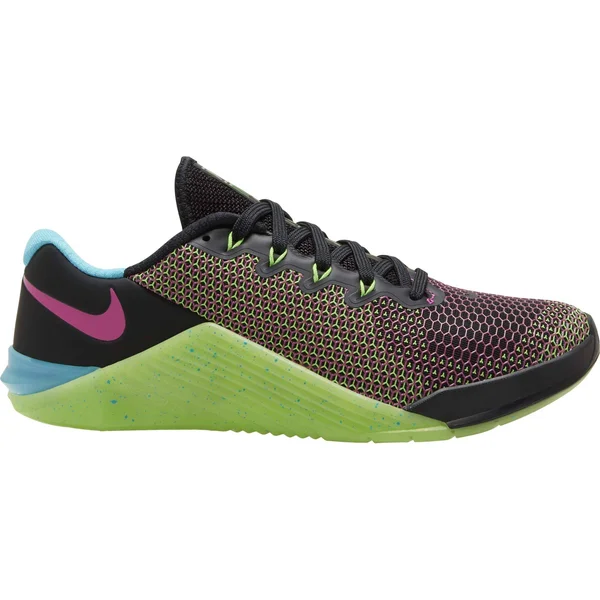 Nike Metcon 5 - Amp - Women's - Black, Pink, Green - 8.5