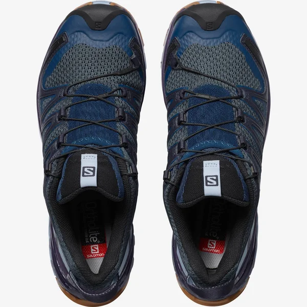 Salomon Women's XA Pro 3D V8, 7.5, Poseidon/Violet Indigo/Forever