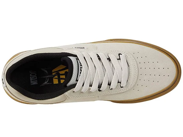 Etnies Joslin Vulc Men's Shoes White/Black/Gum : 9.5 D - Medium