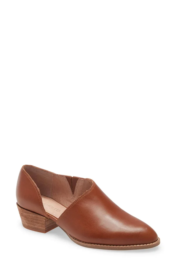 Women's Madewell The Lucie Bootie 5595962 - 9.5 M - True Black Leather