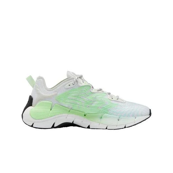 Reebok Women's Zig Kinetica II Running Shoes in Green/Digital Glow Size 7.0