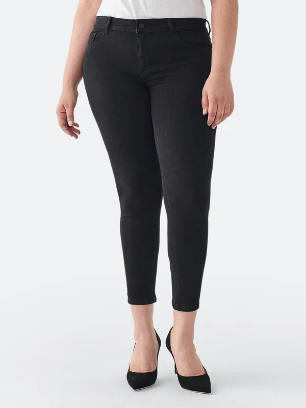 Dl1961 Florence Mid Rise Instasculpt Skinny - Hail