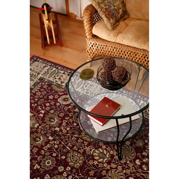 Concord Global 5&3x22 x 7&7x22 Red Persian Classics Vase Area Rug