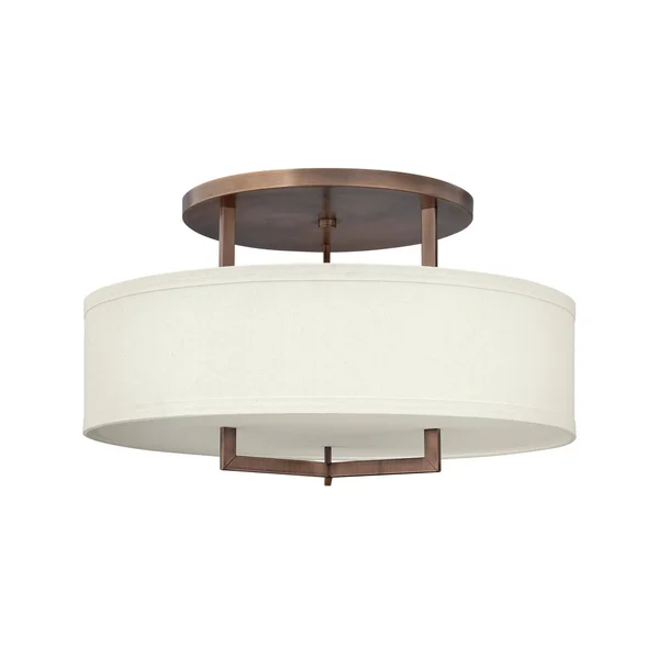 Hinkley Lighting 3211BR Hampton Semi Flush Mount Light - Brushed Bronze