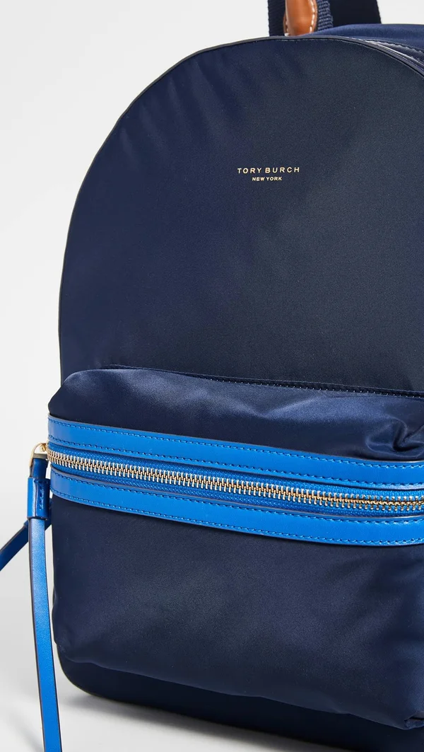 Tory Burch Perry Nylon Backpack Royal Navy