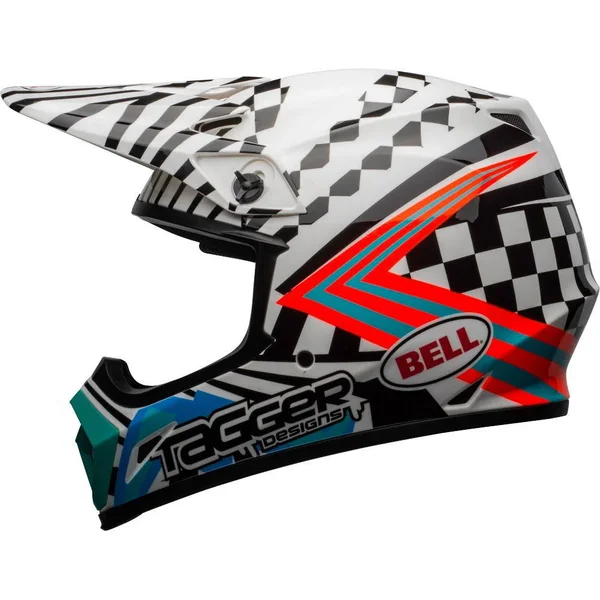 Bell MX-9 MIPS Tagger Check Me Out Helmet