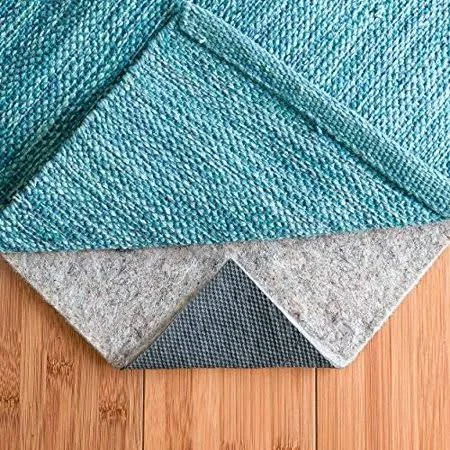 RugPadUSA - Basics - 3&x4& - 1/4 inch Thick - Felt + Rubber - Dual Surface Non-Slip Rug Pad - Cushioning Felt for Added Comfort