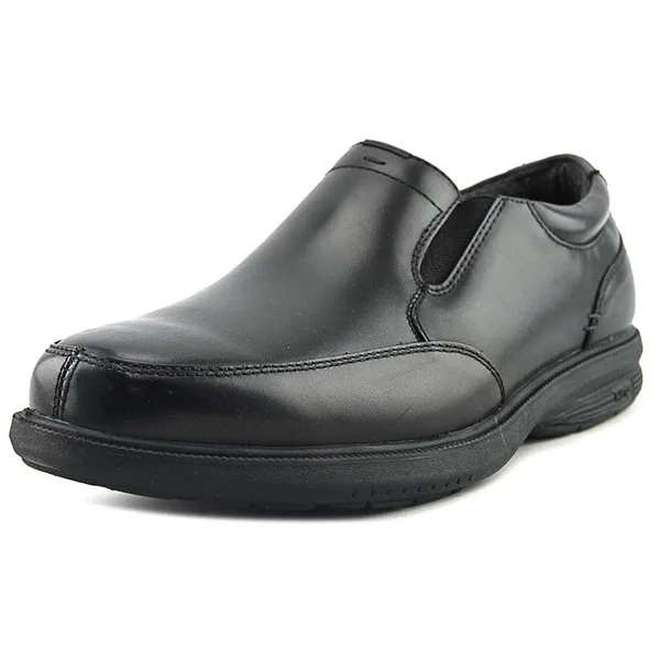 Men's Nunn Bush Myles St. Moc Toe Slip On, Size: 11, Black