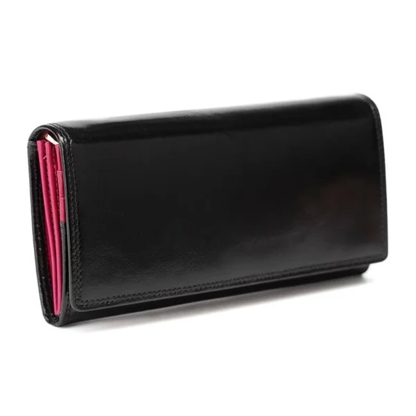 Vicenzo Leather Pelomas Distressed Leather Trifold Women's Coin Purse (Brown)