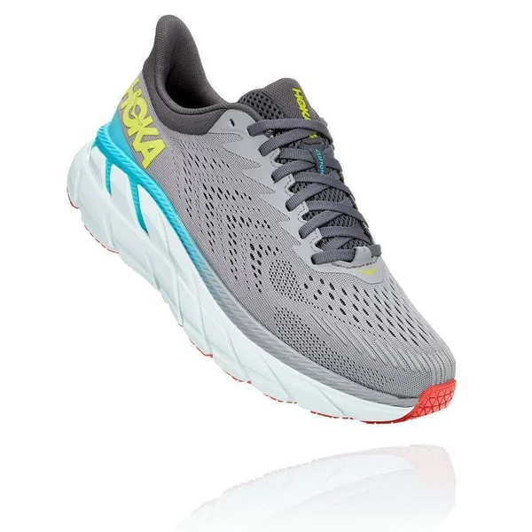 Hoka One One Clifton 7 9.5 - Wild Dove/Dark Shadow WDDS (Men's)