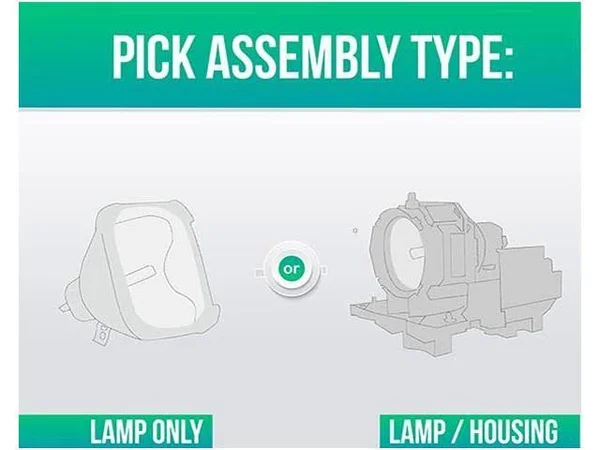 Original Ushio Projector Lamp Replacement with Housing for Sharp Xg-c330x