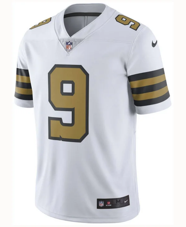 Men's New Orleans Saints Drew Brees Nike White Vapor Untouchable Color Rush Limited Player Jersey Size: Large