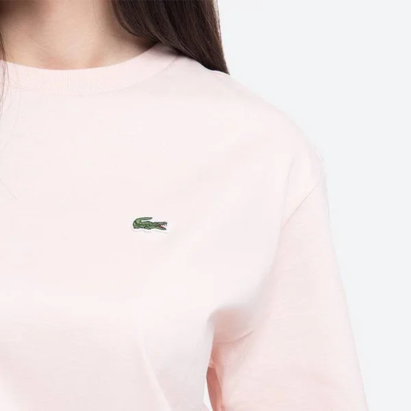 Lacoste Women'S Crew Neck Premium Cotton T-Shirt - 34