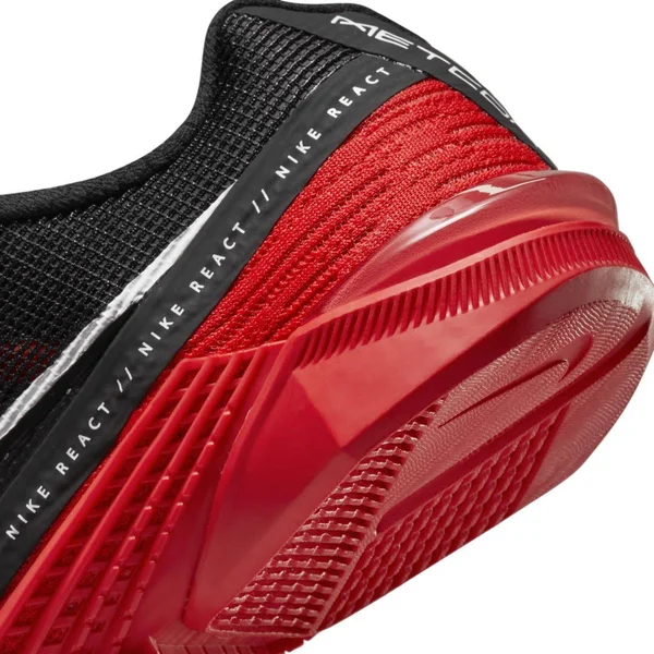 Nike React Metcon Turbo - Mens Training Shoes - Black/White/Chili Red - Size 11.5