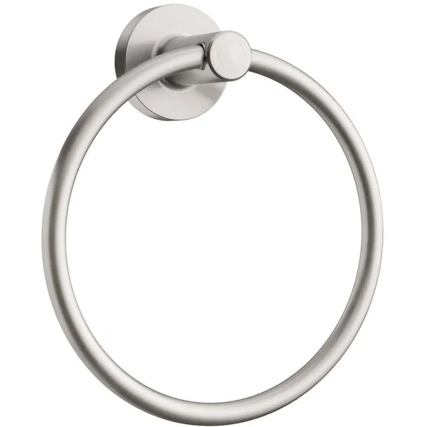 PROFLO PF1851 Pixley 5-13/16x22 Wall Mounted Towel Ring - Brushed Nickel
