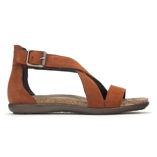 Naot Women's Rianna Sandal, Size: 41 M, Hawaiian Brown Nubuck