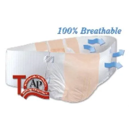Air Plus Bariatric Brief, 70-106 inch, Peach, Max Absorbency-Case of 32