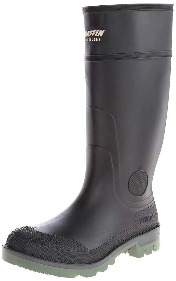 Baffin Enduro Plain Toe Men's Boots Black/Clear/Green : 10 D - Medium