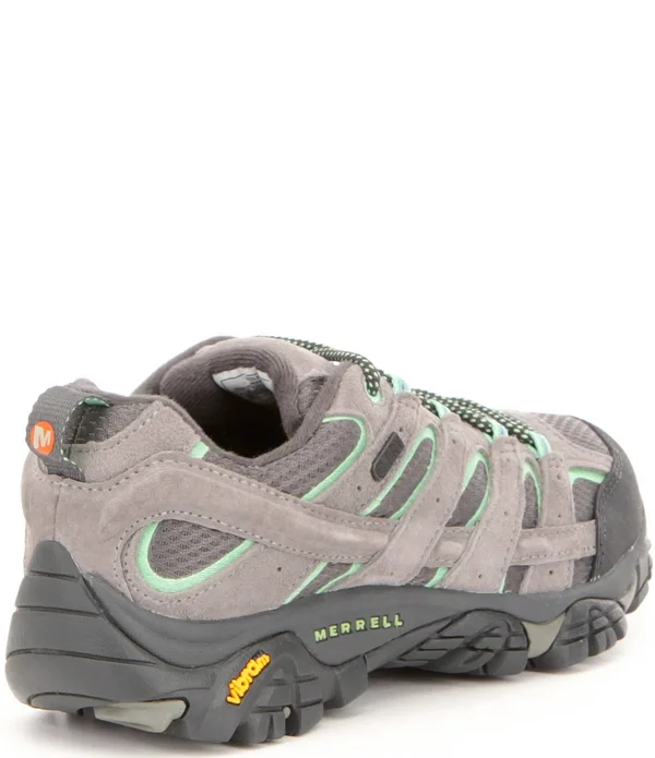 Merrell Moab 2 Waterproof Wide 7.5 - Drizzle/Mint (Women's)