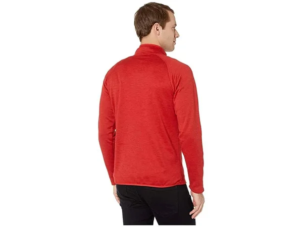 The North Face Men's Canyonlands 1/2 Zip, Pompeian Red Heather, XL