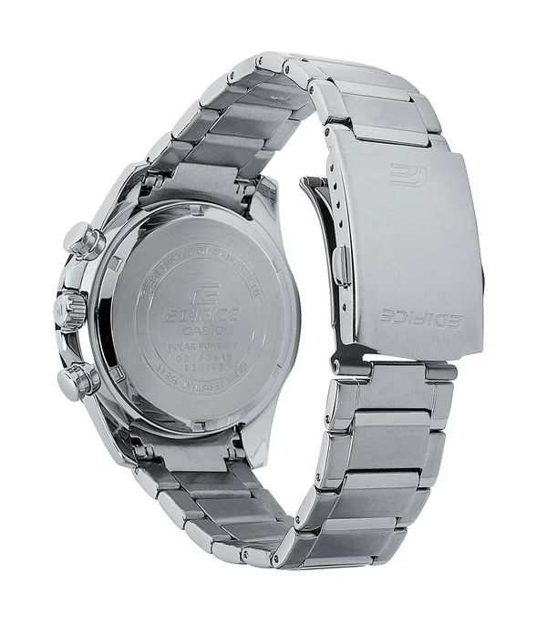 Casio Men's Edifice Analog Stainless Steel Watch 47.6mm - Silver