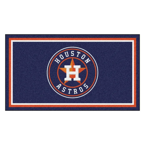 Houston Astros Plush Rug - 3&x5&