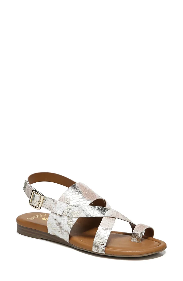 Franco Sarto GIA by Sarto Women's Sandals Vivid Coral : 6 M