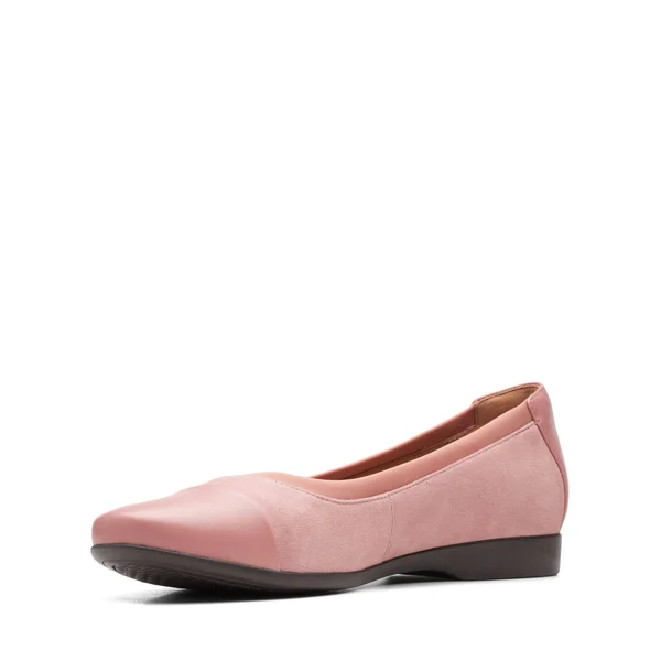 Clarks Womens Un Darcey Cap 2 Rose Combi Size 10
