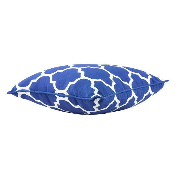 Sonoma Outdoor Pillow - Lime, 17 in. Sq with PIPING - Orange