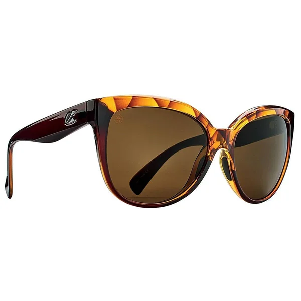 Kaenon Lina Polarized Sunglasses - Amber Crystal/Brown, One Size