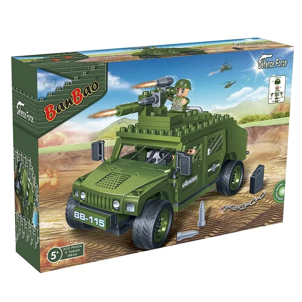 Banbao 8842 Construction Toy - Green
