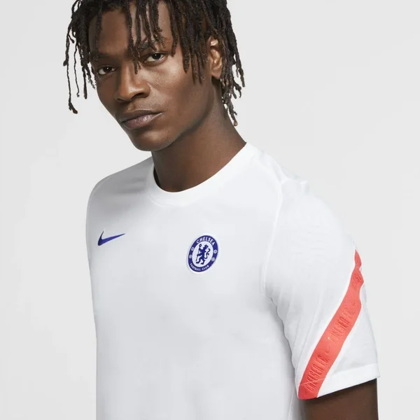 Nike Chelsea White Strike Performance Top