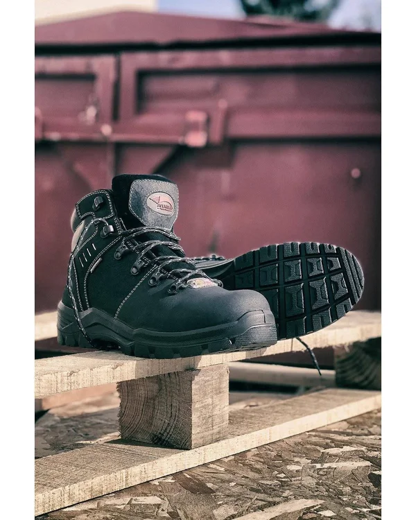 Men's Avenger A7400 Foundation 6 inch Work Boot - Size: 8, Black