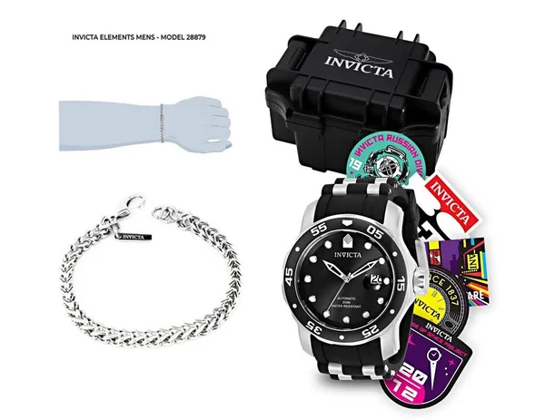 Invicta Pro Diver Automatic Black Dial Men's Watch 33341