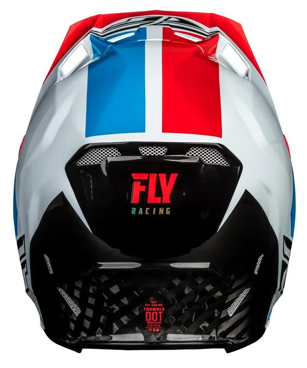 Fly Racing Formula Origin Helmet Red/White/Blue Xs 73-4402-4