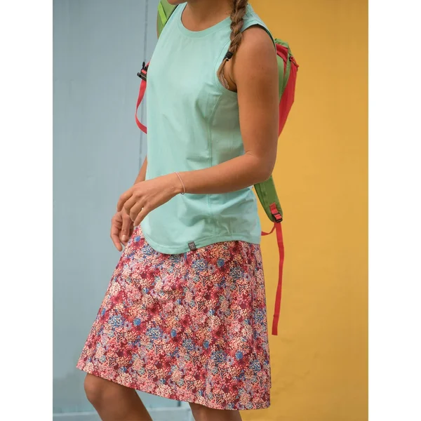 Patagonia Women's Seabrook Skirt - FURNAI Floral - Petra Pink, S