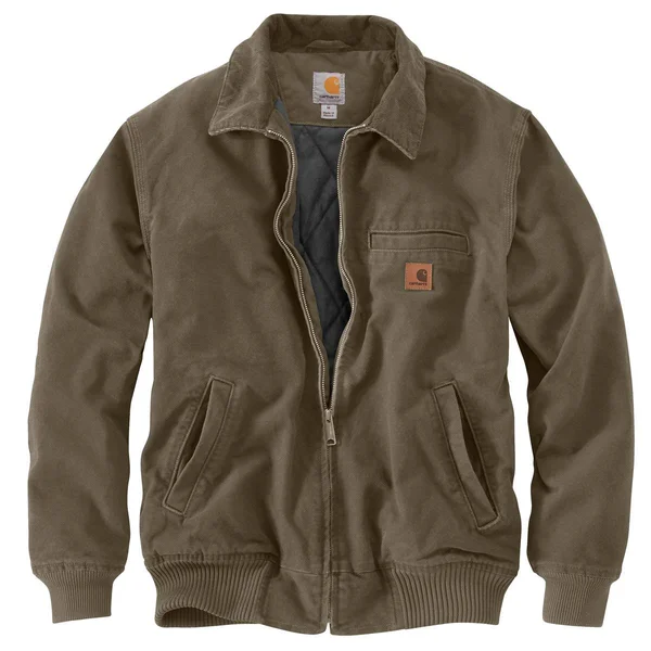 Carhartt Men's Bankston Jacket Light Brown - Small - Men's Work Jackets at Academy Sports