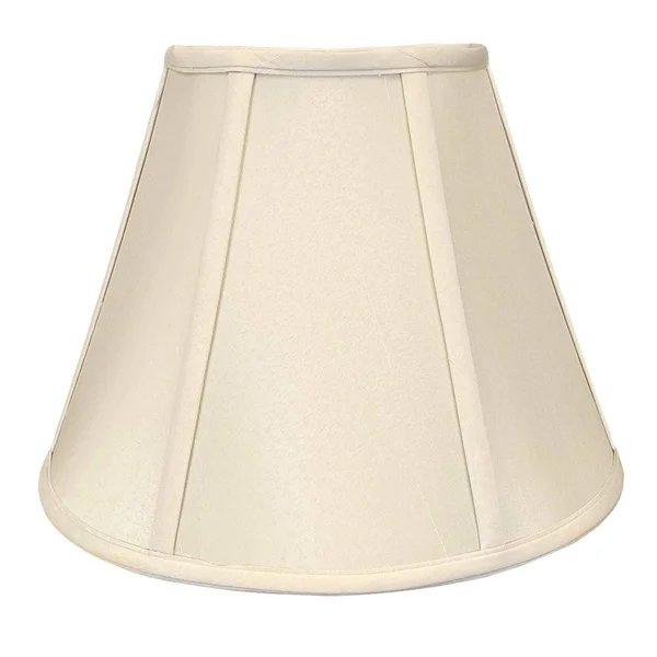 Royal Designs Deep Empire Bell Lamp Shade - Beige, 9x16x12.25 Set of 2